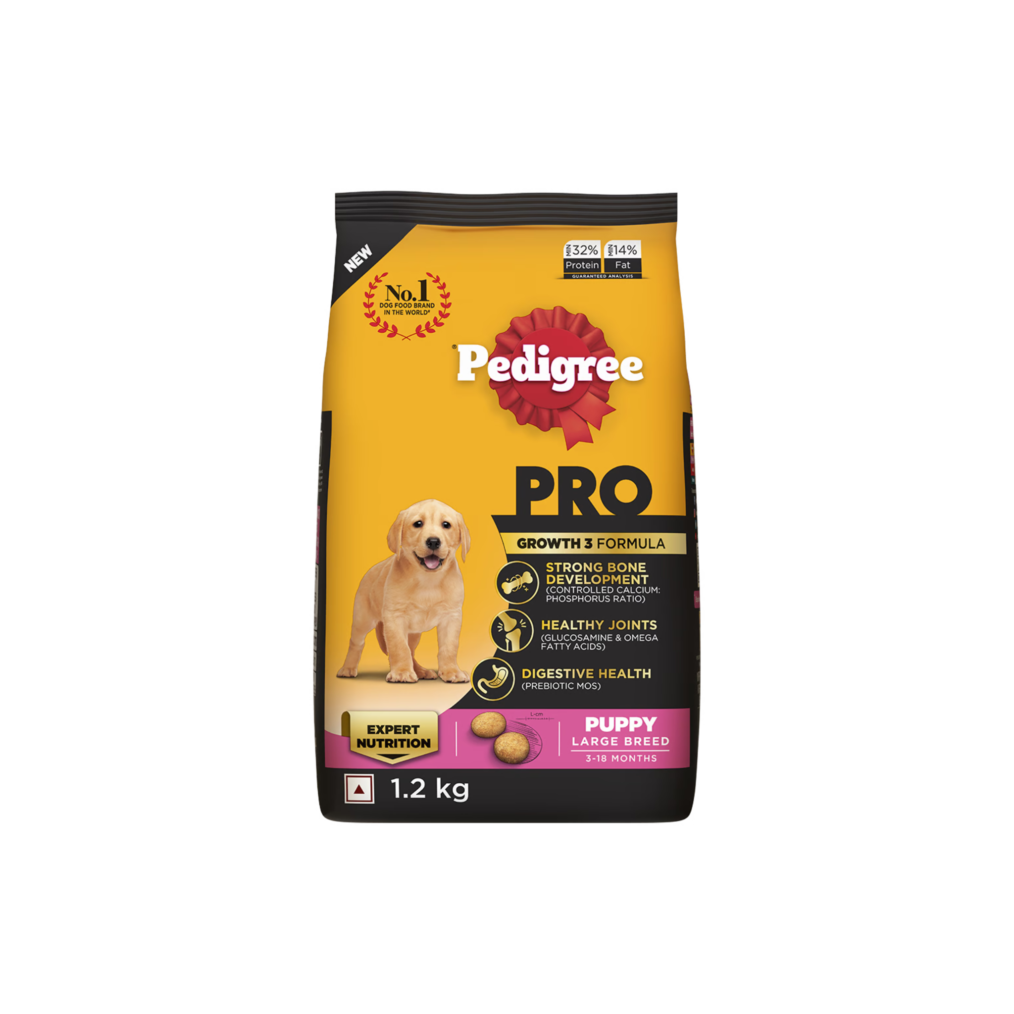 Pedigree pro shop puppy large breed