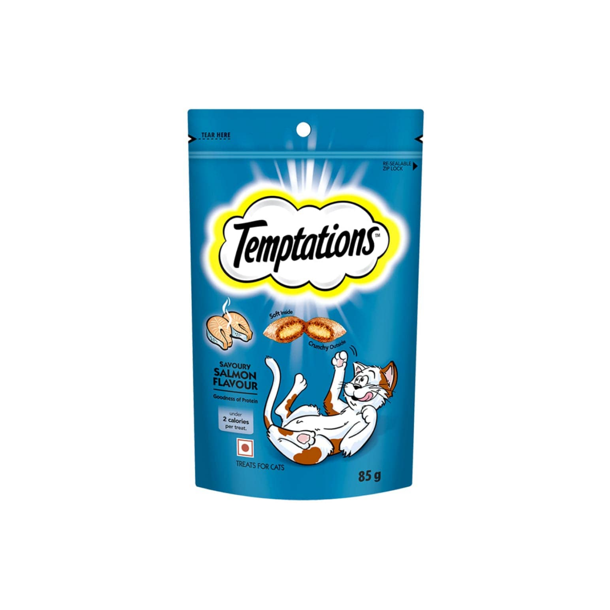 Temptations Savoury Salmon Flavour Cat Treats Sniffr Pet Store